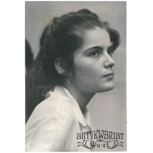 KAJA DANCZOWSKA, skrzypaczka, konkurs Wieniawskiego, fot. niezn., 1967