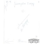 MIECZYSŁAW FOGG, portrait surrounded by women, photo by Z. Staszyszyn, 1970s.