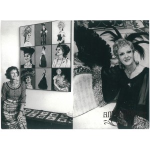 ELŻBIETA RYL-GÓRSKA, śpiewaczka operetkowa, fot. W. Frelek, lata 70.