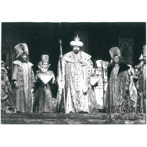 BERNARD ŁADYSZ, jako Borys Godunow, Teatr Wielki Warszawa, fot. M. Langda, 1960
