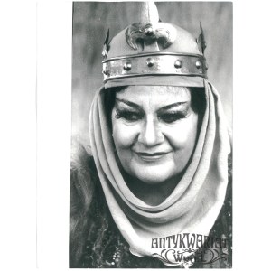 KRYSTYNA SZOSTEK-RADKOWA, opera „Makbet”, fot. Z. Matuszewski, 1985