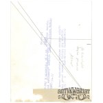 ARTUR RUBINSTEIN, przed domem rodzinnym w Łodzi, fot. W. Rozmysłowicz, 1986