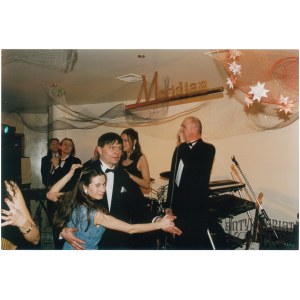 RYSZARD RYNKOWSKI, restauracja Meridian, Park Sołacki Poznań, fot. R. Świątkowski, lata 90.