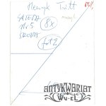 HENRYK TRITT, skrzypek podczas gry, fot. niezn., lata 70-80