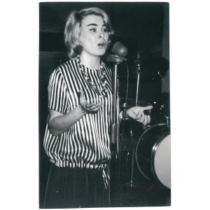 BOGNA ZAGÓRSKA, piosenkarka, fot. „Głos Wielkopolski”, 1962