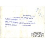 ZESPÓŁ MAZOWSZE, tournee po Egipcie, wpis do księgi, Pahi Gamal Abdel Nasser, fot. Interpress, 1968