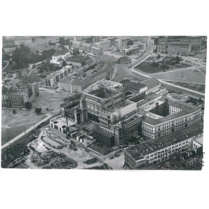 WARSZAWA, budowa Teatru Wielkiego Opery i Baletu, fot. Grzęda, 1959