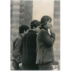 WARSZAWA, „warszawscy beatlesi”, fot. Chmielewski, 1966