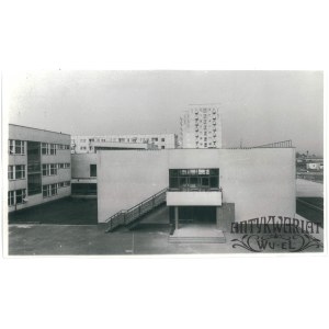 WARSZAWA, szkoła ogólnokształcąca na Sadybie, fot. Sokołowski, 1973