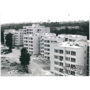 WARSZAWA, osiedle Szwoleżerów przy ul. Czerniakowskiej, fot. Rosiak, 1973