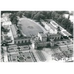 WARSAW, Wilanów from a bird