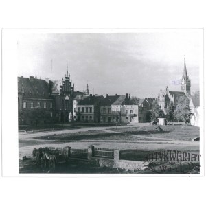 KĘTRZYN, fragment miasta, fot. Trepanowski, 1957