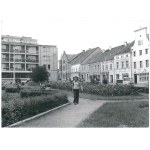 LIDZBARK WARMIŃSKI, townhouses and new blocks of flats, photo by Zagoździnski, 1975