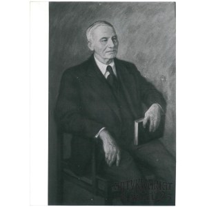 OGRÓDEK (pow. Ełk), Muzeum Michała Kajki, portret poety, fot. St. Moroz, 1970