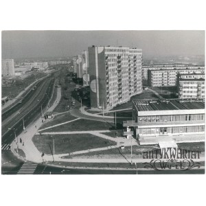 OLSZTYN, Kaliningradzka Street, one of the main arteries, photo by St. Moroz, 1970s.