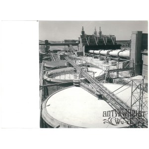 CHEŁM, cementownia, widok z lotu ptaka, fot. Jaśkiewicz, 1983