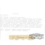 JANÓW PODLASKI, XXI Międzynarodowa Aukcja Koni Czystej Krwi Arabskiej, championka Europy Pilarka, zakupiona przez Paolo Gucciego, fot. M. Trembecki, 13.09.1990