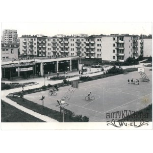 LUBLIN, boisko sportowe na terenie LSM, fot. Chmielewski, 27.06.1967