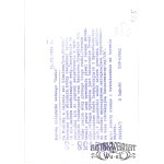 SIENIAWA (Krosno district), construction of a dam on the Wislok River, earthworks, photo by A. Łokaj, 15.02.1974