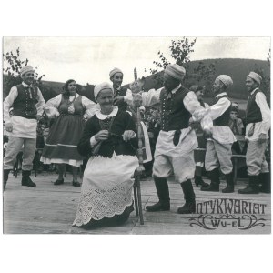 BIECZ, Dni Folkloru, zespół z Łużnej, fot. Kwiatkowski, 10.10.1965