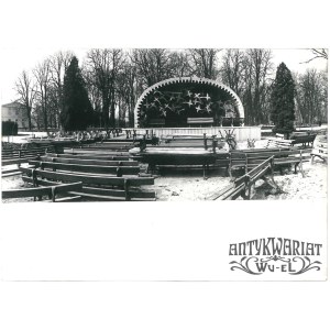 BUSKO-ZDRÓJ, Park Zdrojowy, amfiteatr letni, fot. Sokołowski, 31.03.1971