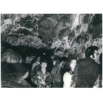 CHĘCINY (district of Kielce), Paradise Cave, Stalactite Hall, photo by Wawrzynkiewicz, 11.06.1972