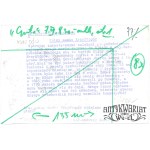 UJAZD (pow. Opatów), ruiny zamku Krzyżtopór z lotu ptaka, fot. A. Łokaj, 5.07.1983