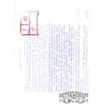 SŁAWNIOWICE (pow. Nysa), Zakłady Kamienia Budowlanego - kontrola marmuru, fot. CAF, 1988