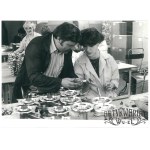 ŚWIEBODZICE, Predom-Termet - installation of gas stoves, photo by CAF, 1985.