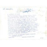 PILZNO (district of Debica), panorama of the city with the Gothic church, photo: CAF, 1963