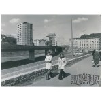 GDYNIA. A section of the city with the Peace Viaduct, photo: CAF, 1976