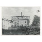 GŁOWBITY, barokowy pałac rodu Boehmów (przed spaleniem), fot. Dąbrowski, 1949