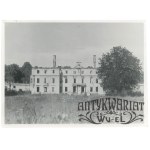 GŁOWBITY, barokowy pałac rodu Boehmów (przed spaleniem), fot. Dąbrowski, 1949