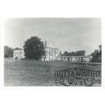 GŁOWBITY, barokowy pałac rodu Boehmów (przed spaleniem), fot. Dąbrowski, 1949