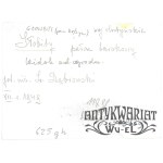 GŁOWBITY, barokowy pałac rodu Boehmów (przed spaleniem), fot. Dąbrowski, 1949