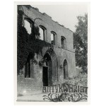 MORĄG (Ostróda district), town hall - south elevation, photo by Dąbrowski, 1948.