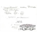 SLOBITY (Braniewo district), palace 17th-18th century, photo: Fiszer, 1951