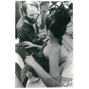 RAFAŁ WĘGIERKIEWICZ, dziennikarz poznański w trakcie wywiadu, fot. Romuald Królak