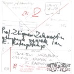 ZBIGNIEW ZAKRZEWSKI, odbiera nagrodę im. Edwarda Raczyńskiego, fot. Zygmunt Ceglarek, 1992