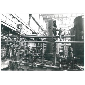 ELEKTROWNIA KOZIENICE, montaż bloku 500 MW, fot. CAF, 1979