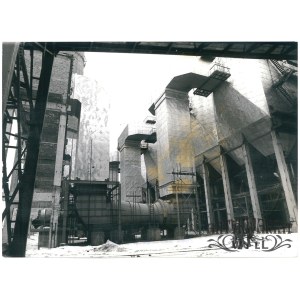 KOZIENICE, drugi blok elektrowni 500 MW, fot. CAF, 1979