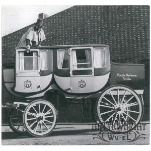 DYLIŻANS, „400-lecie Poczty Polskiej” - start historycznym szlakiem, fot. CAF, 1958