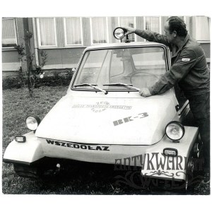 RADOM, „Wszędołaz” - prototyp pojazdu Zakładu Transportu Energetyki, fot. CAF, 1980