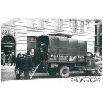 WARSAW, transportation of travelers - Hotel Polonia, 1946 (later copy)