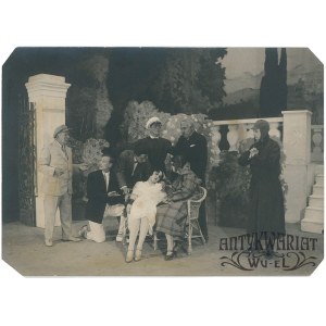 ZDZISŁAW KARCZEWSKI, zdjęcie z dedykacją z wakacji, Kraków, 1927