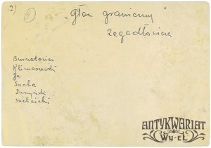 EMIL ZEGADŁOWICZ, „Głaz graniczny”, scena zbiorowa spektaklu, aktorzy zespołu