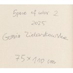 Gossia Zielaskowska (b. 1983, Poznań), Space of color, diptych, 2025