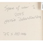 Gossia Zielaskowska (b. 1983, Poznań), Space of color, diptych, 2025