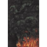 D. W. Karolak (b. 1992), Burning Lamborghini, 2022