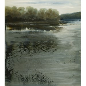 Jagoda Kaczmarczyk-Hudzik (b. 1966, Kraków), Vistula Landscape CXXVII, 2025-2026